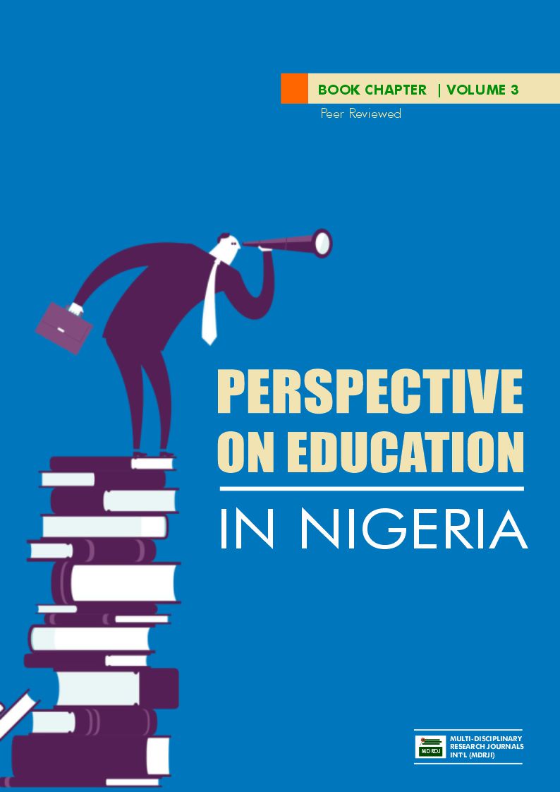 					View Vol. 7 No. 4 (2025): PERSPECTIVE ON EDUCATION IN NIGERIA
				